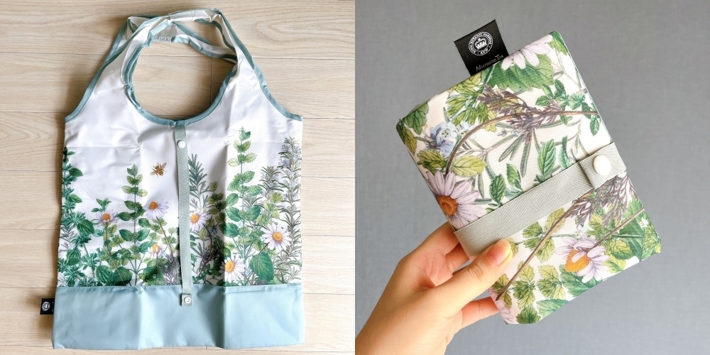 アフタヌーンティーのオススメのグッズ「抗菌保冷ショッピングラップバッグL/Kew Gardens」