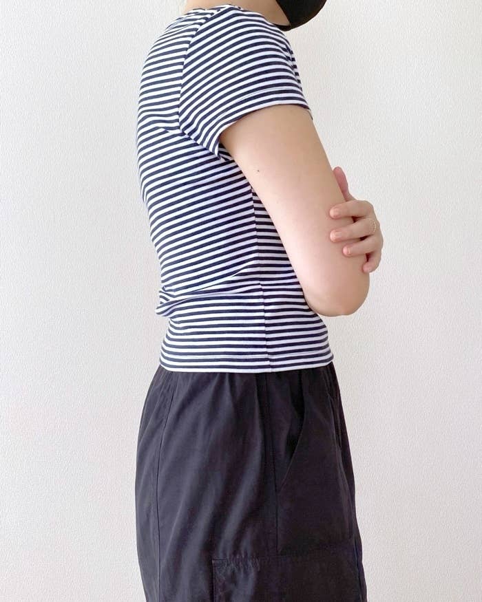 UNIQLO(ユニクロ)のおすすめファッションアイテム「ミニボーダーT」