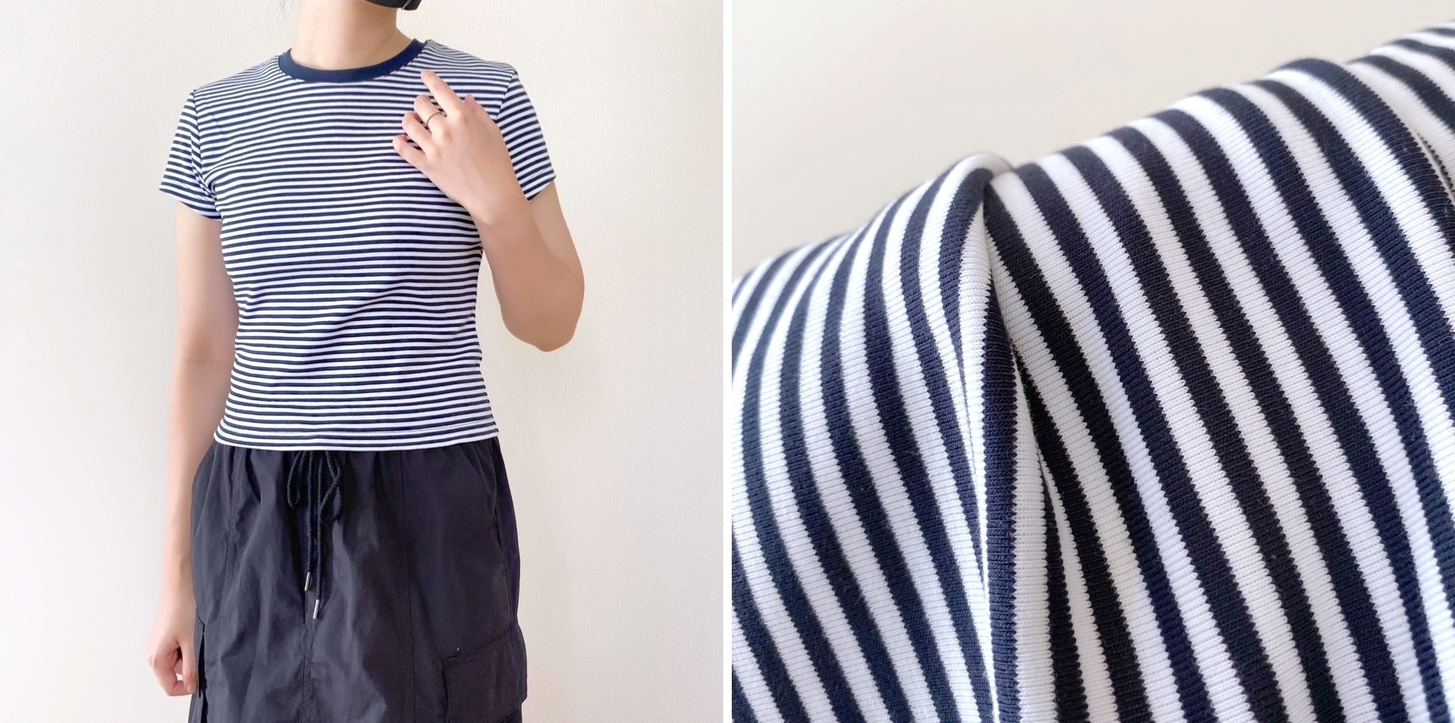 UNIQLO（ユニクロ）のおすすめファッションアイテム「ミニボーダーT」