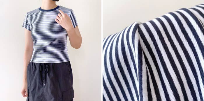 UNIQLO(ユニクロ)のおすすめファッションアイテム「ミニボーダーT」