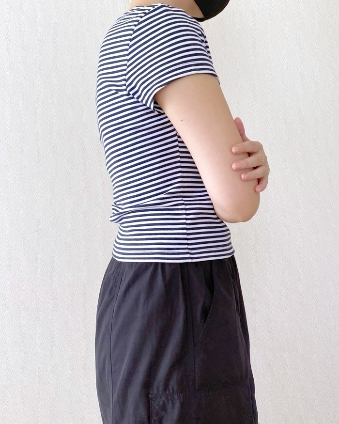 UNIQLO（ユニクロ）のおすすめファッションアイテム「ミニボーダーT」