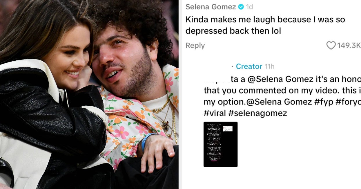 Selena Gomez Comments On Fan’s Benny Blanco Claim