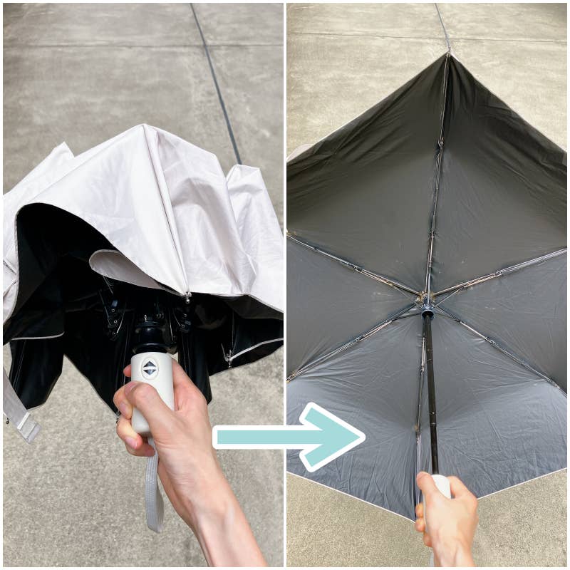 これ【3coins】で買えるのすごすぎ…！UVカット付きの「天才すぎる傘