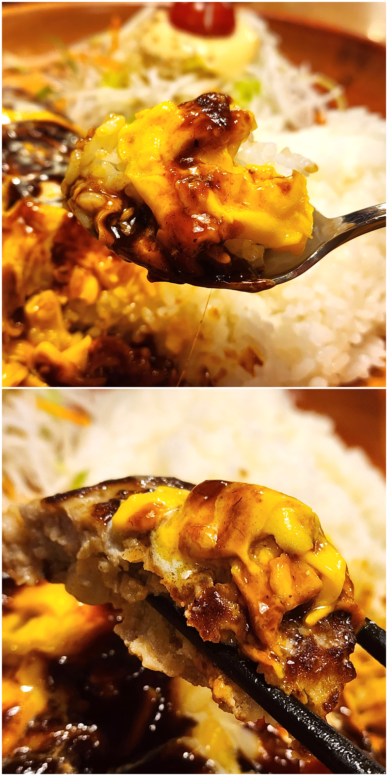 びっくりドンキーのおすすめフード「オムデミチーズバーグディッシュ」