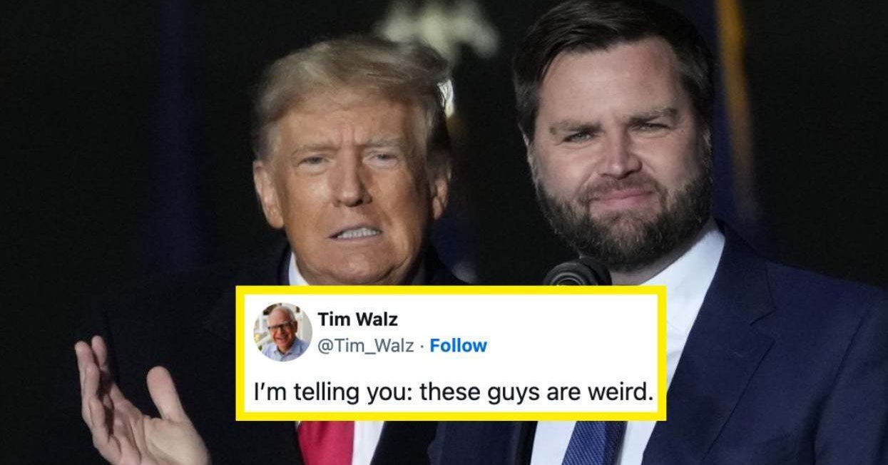 Here’s Why Everyone Is Calling Trump And Vance Weird