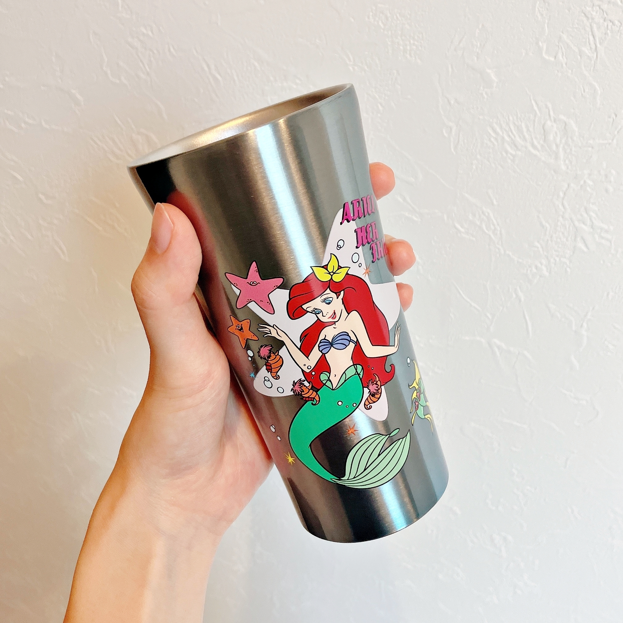 ディズニーランドのおすすめタンブラー「タンブラー アリエル」