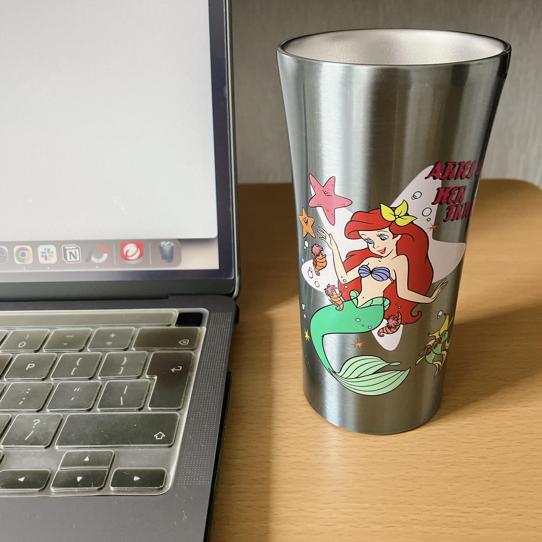 ディズニーランドのおすすめタンブラー「タンブラー アリエル」