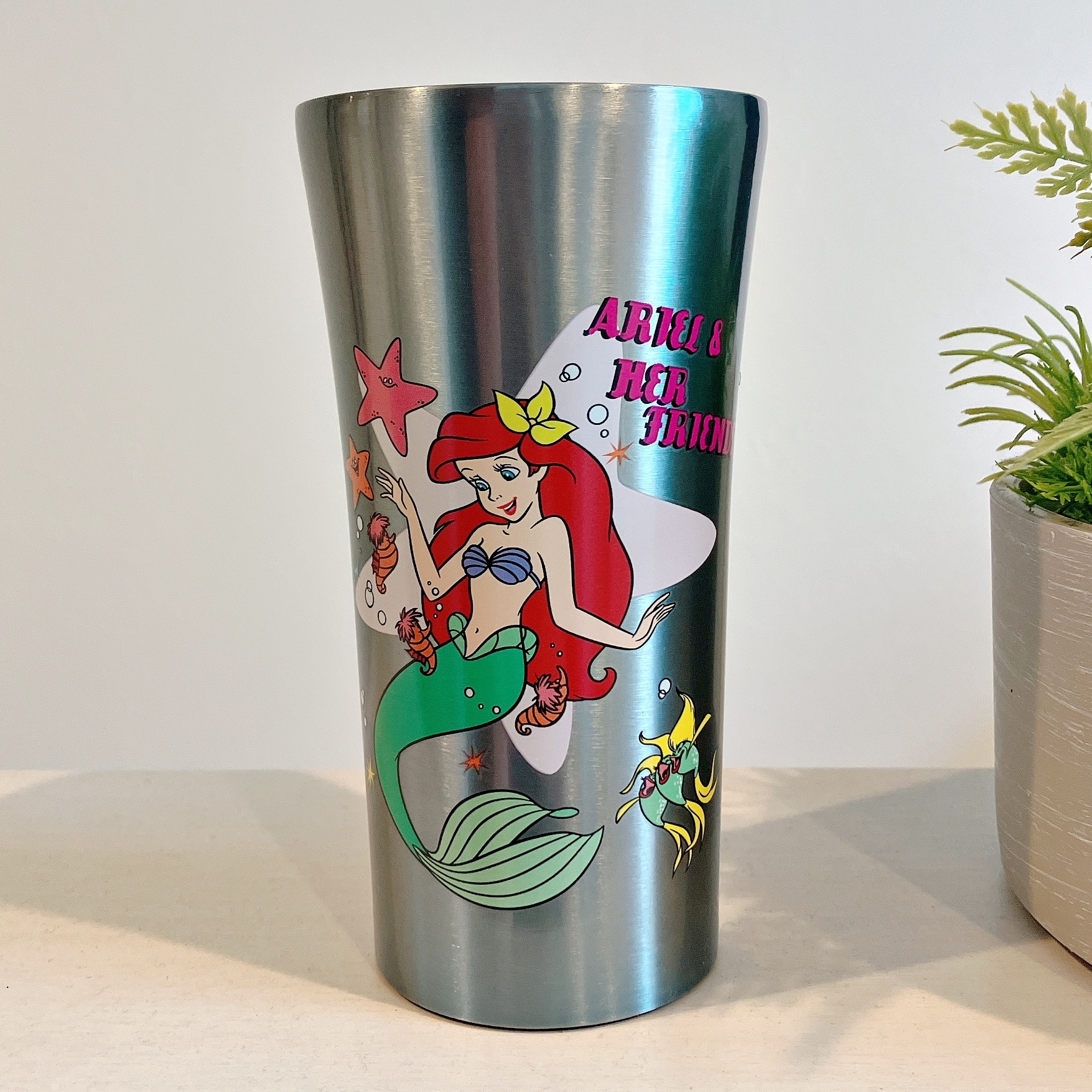 ディズニーランドのおすすめタンブラー「タンブラー アリエル」