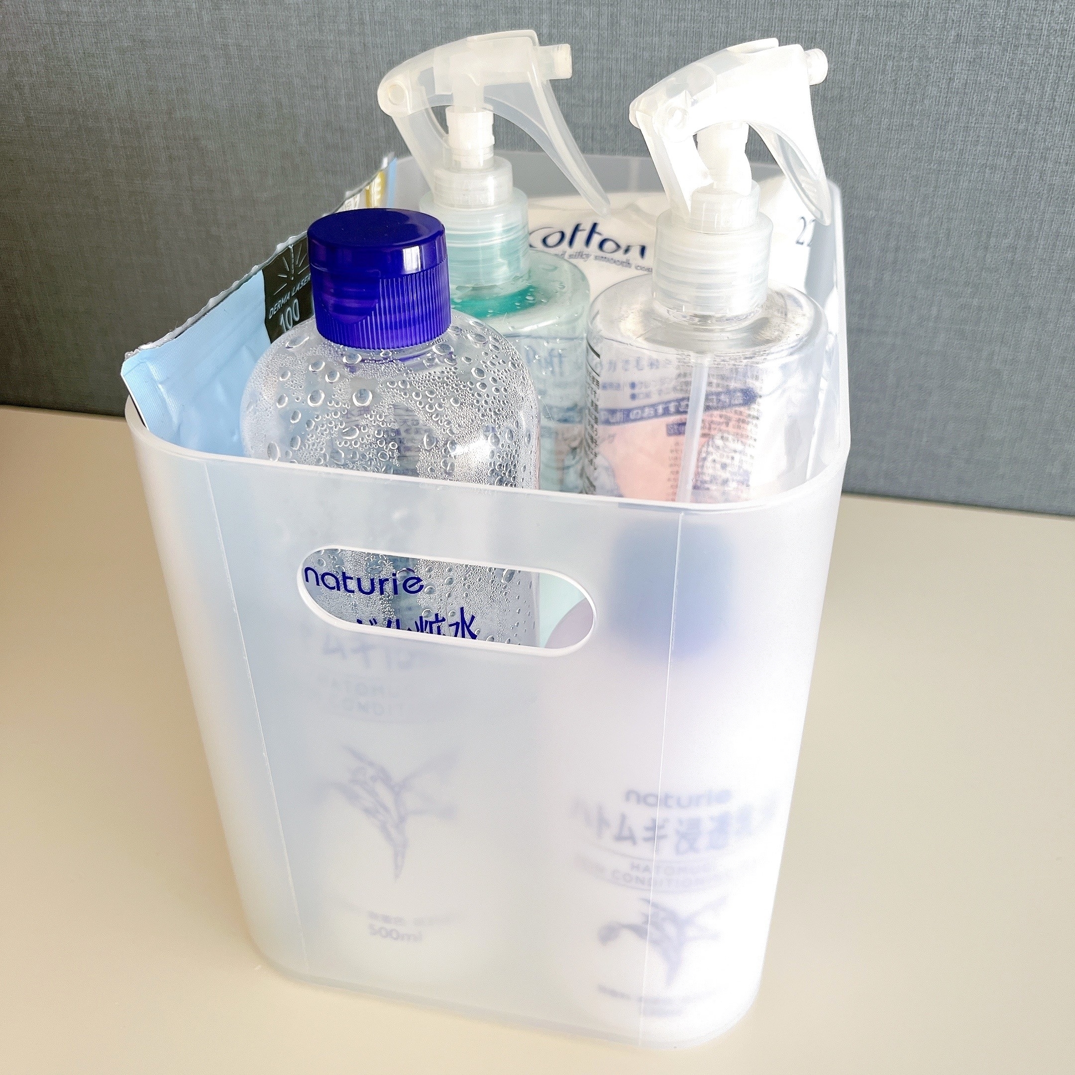 無印良品のおすすめ収納アイテム「ポリプロピレンメイクボックス」