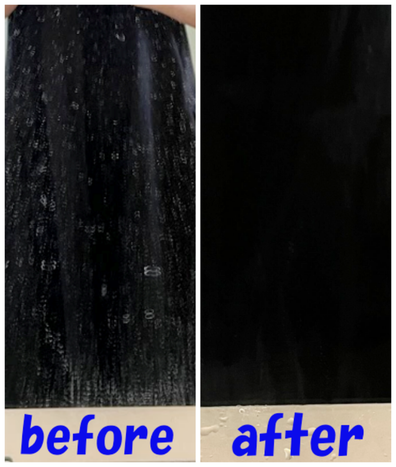 ニトリのおすすめアイテム「貼りつく鏡のウロコ取り(ネコ)」