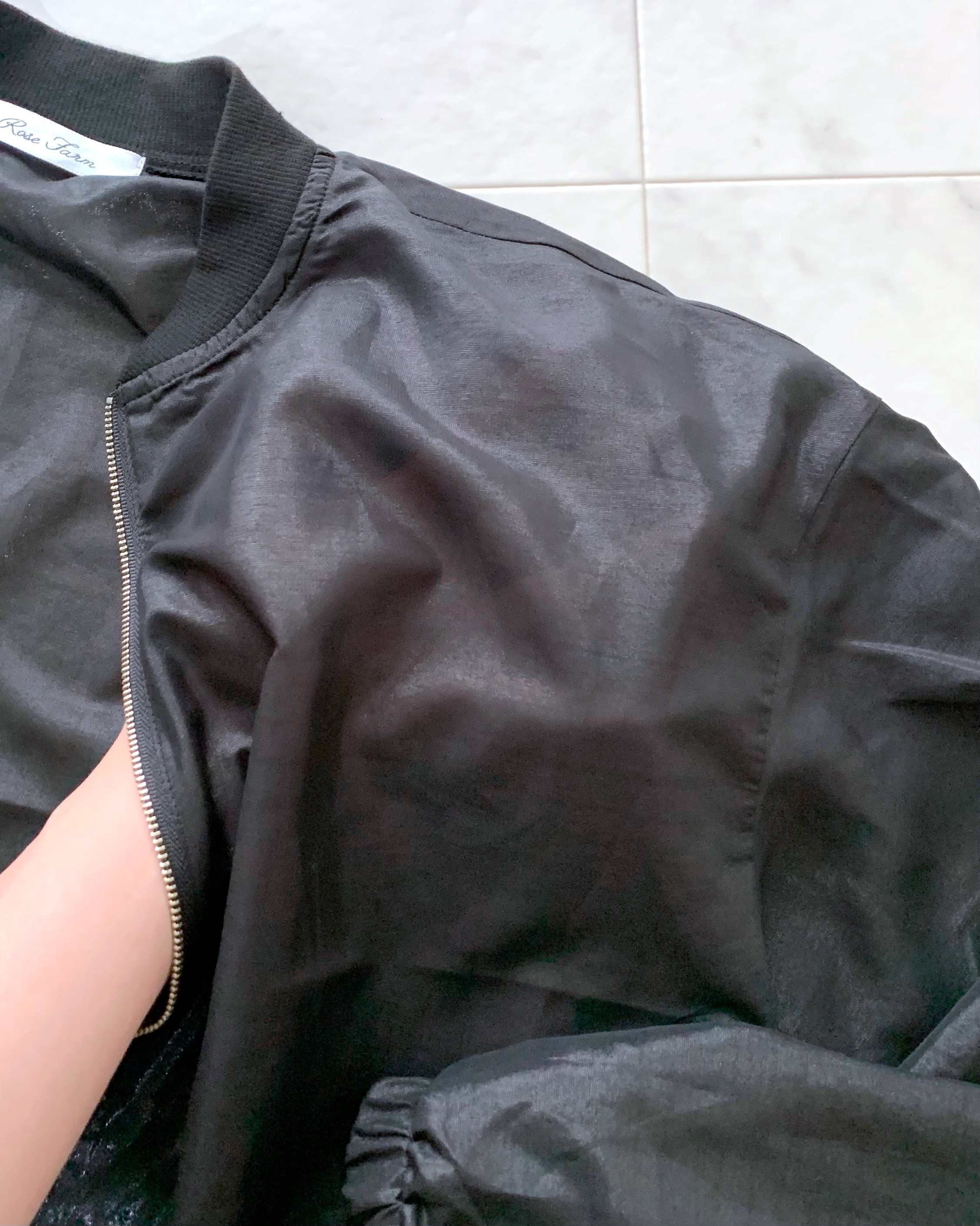 しまむらのオススメのブルゾン「シアーナガソデブルゾン」