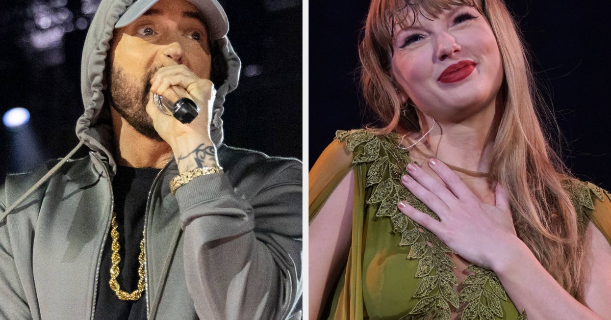 Eminem Has Surprised People By Praising Taylor Swift While Shading Himself In A Bizarre New Video