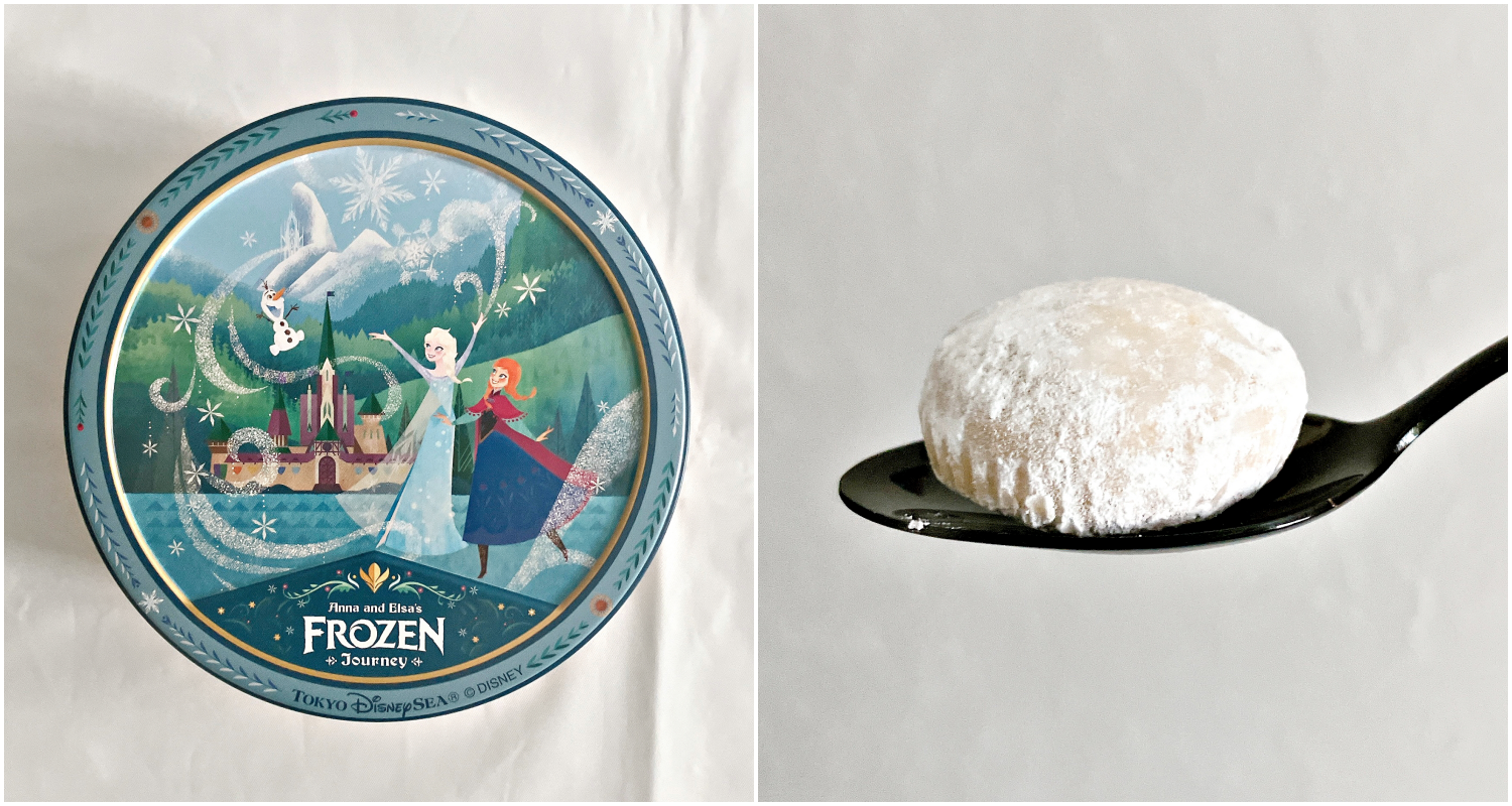 ディズニーシーのおすすめお菓子「クッキー 缶 アナと雪の女王」