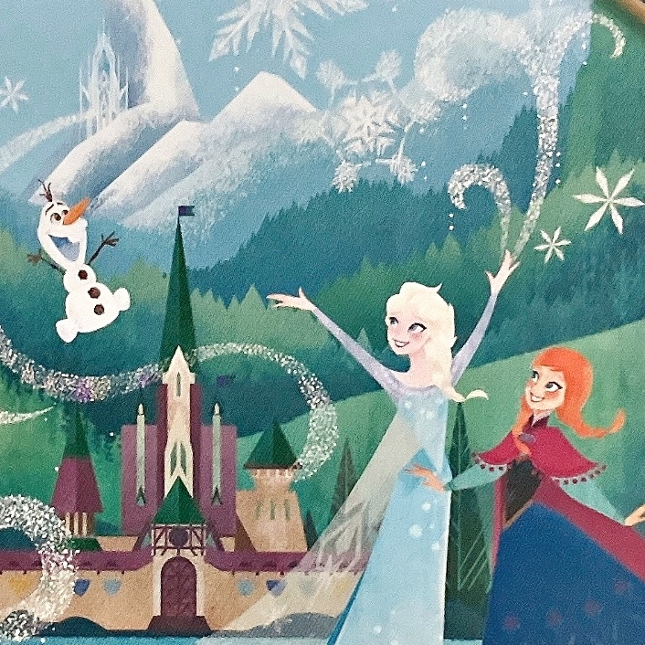 ディズニーシーのおすすめお菓子「クッキー 缶 アナと雪の女王」