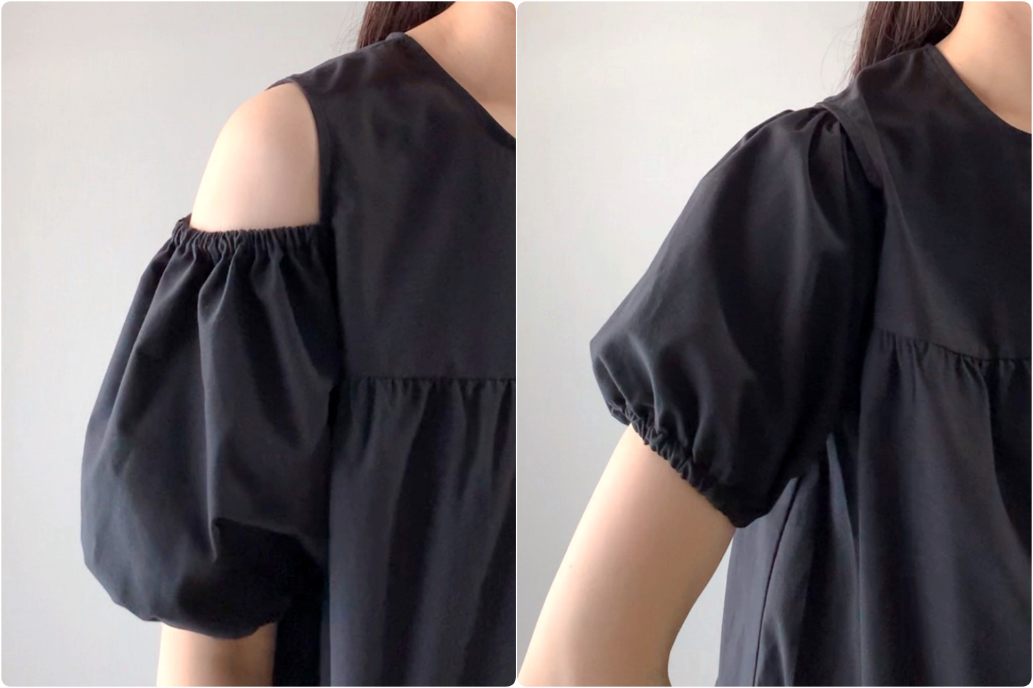 しまむらのおすすめファッションアイテム「カタアキティアードOP」