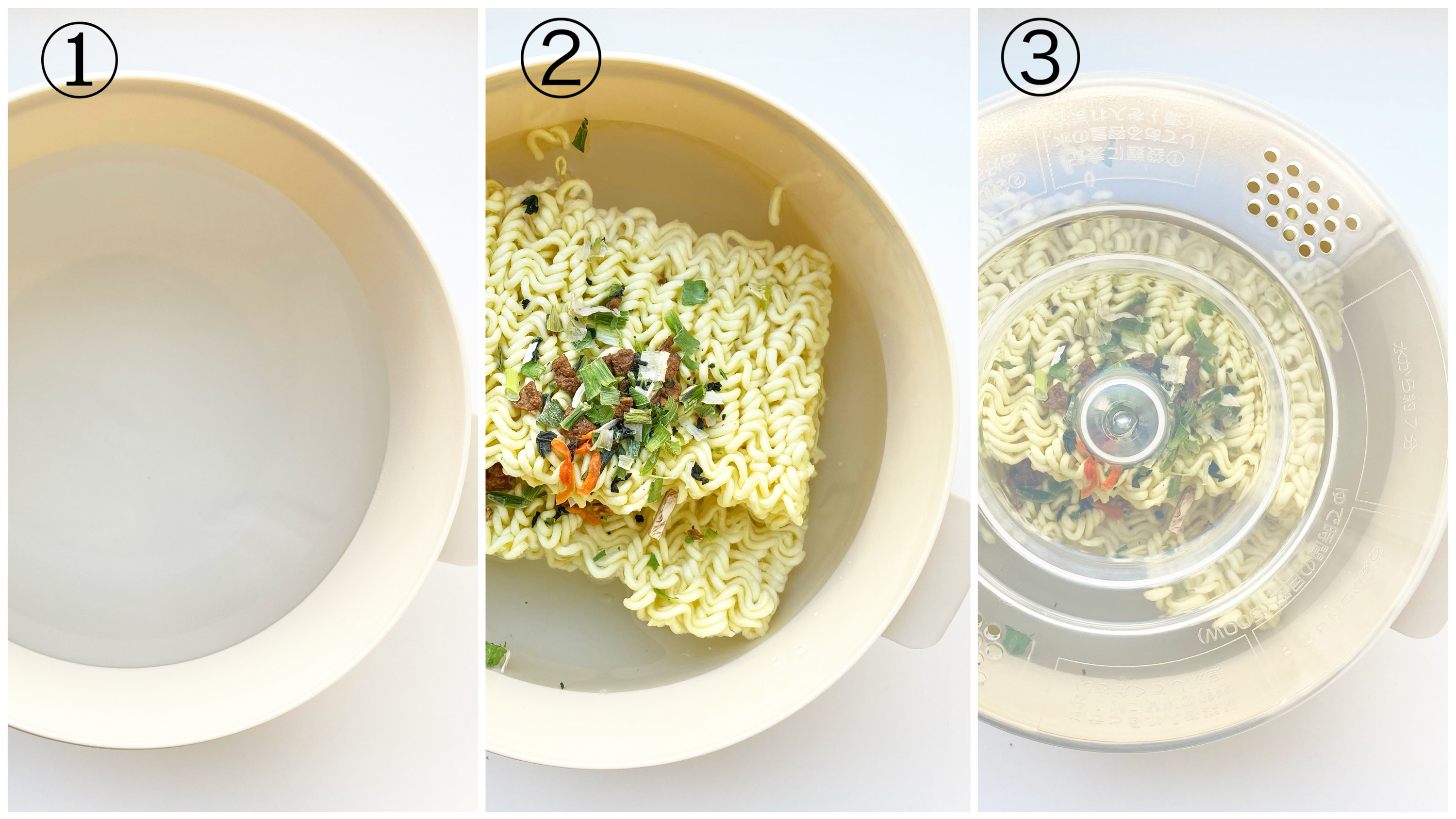 DAISO(ダイソー)のおすすめ便利グッズ「電子レンジでお手軽ラーメン」