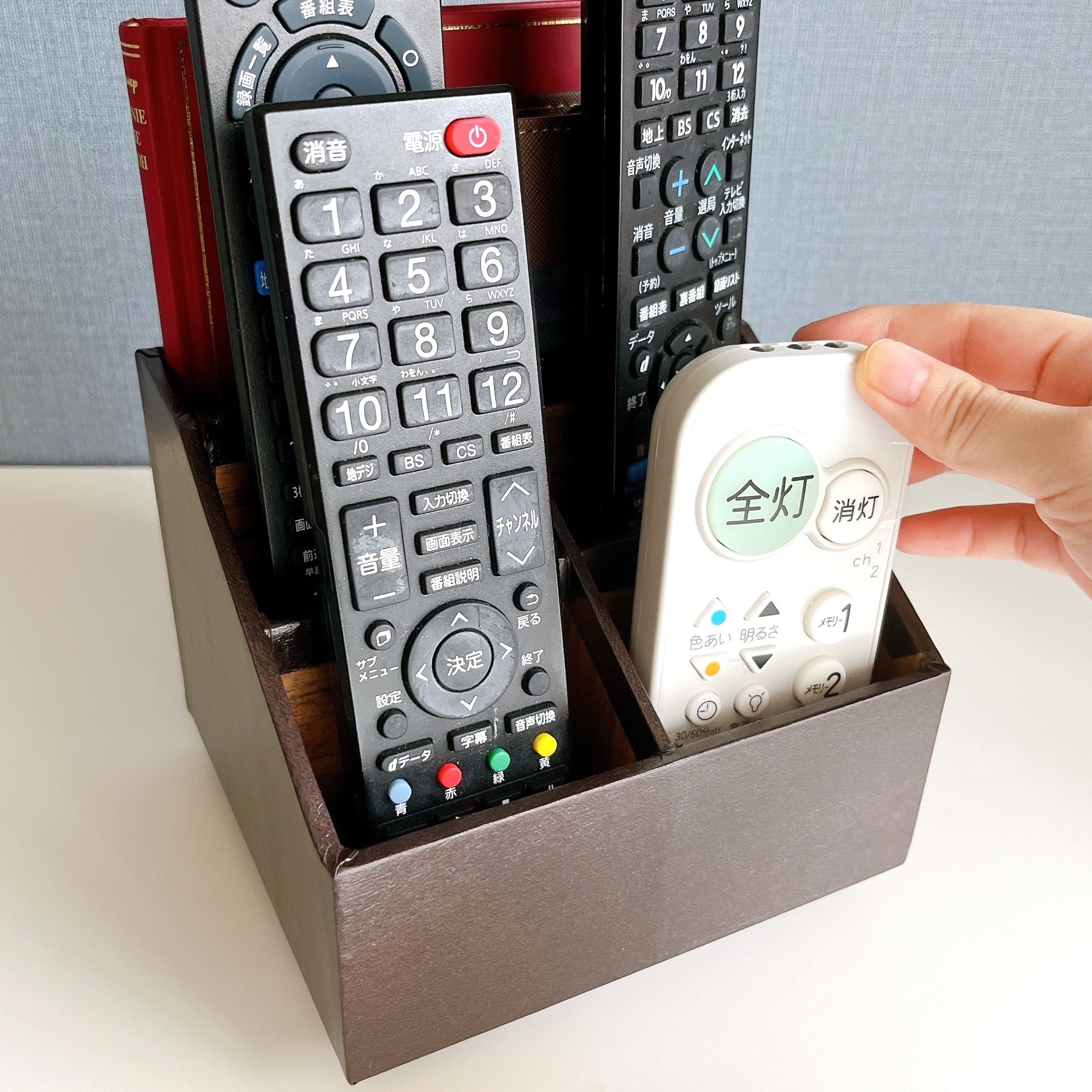 ニトリのオススメのグッズ「回転リモコンケース ブレッタ」