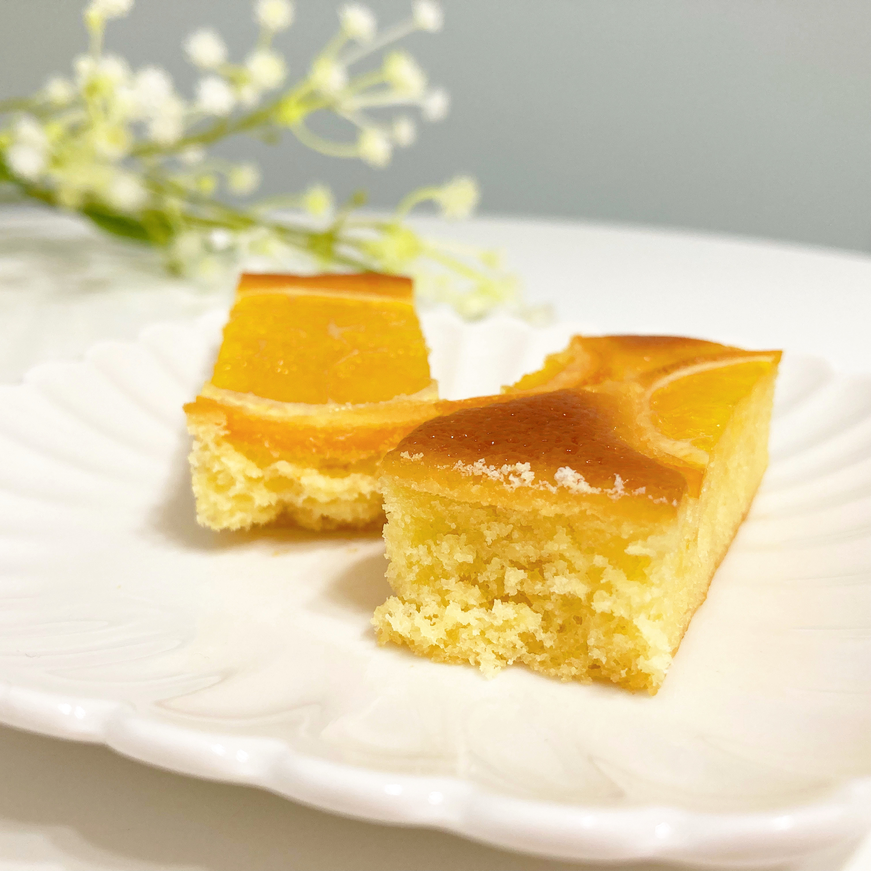 無印良品の季節限定スイーツ「オレンジのチーズケーキ」