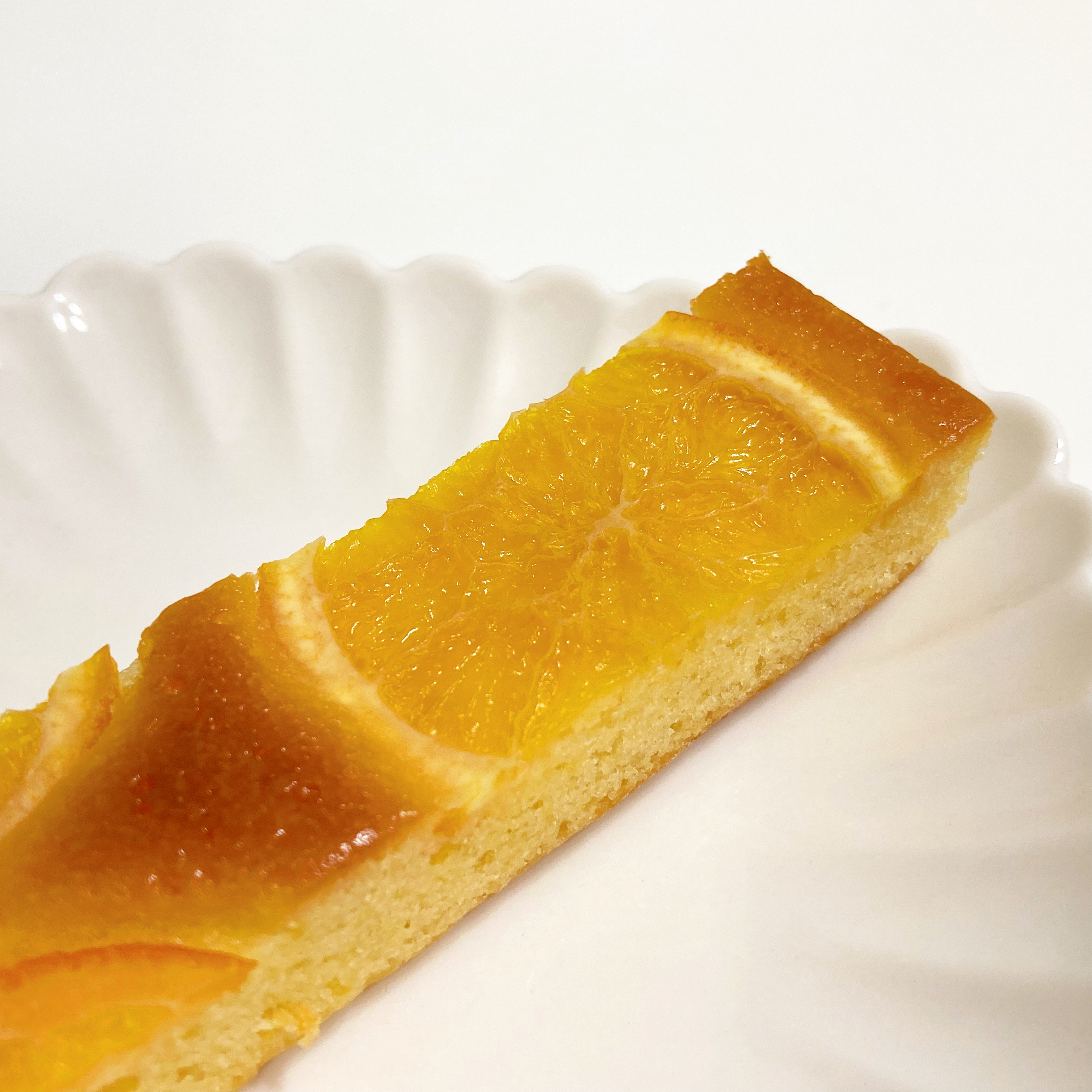 無印良品の季節限定スイーツ「オレンジのチーズケーキ」