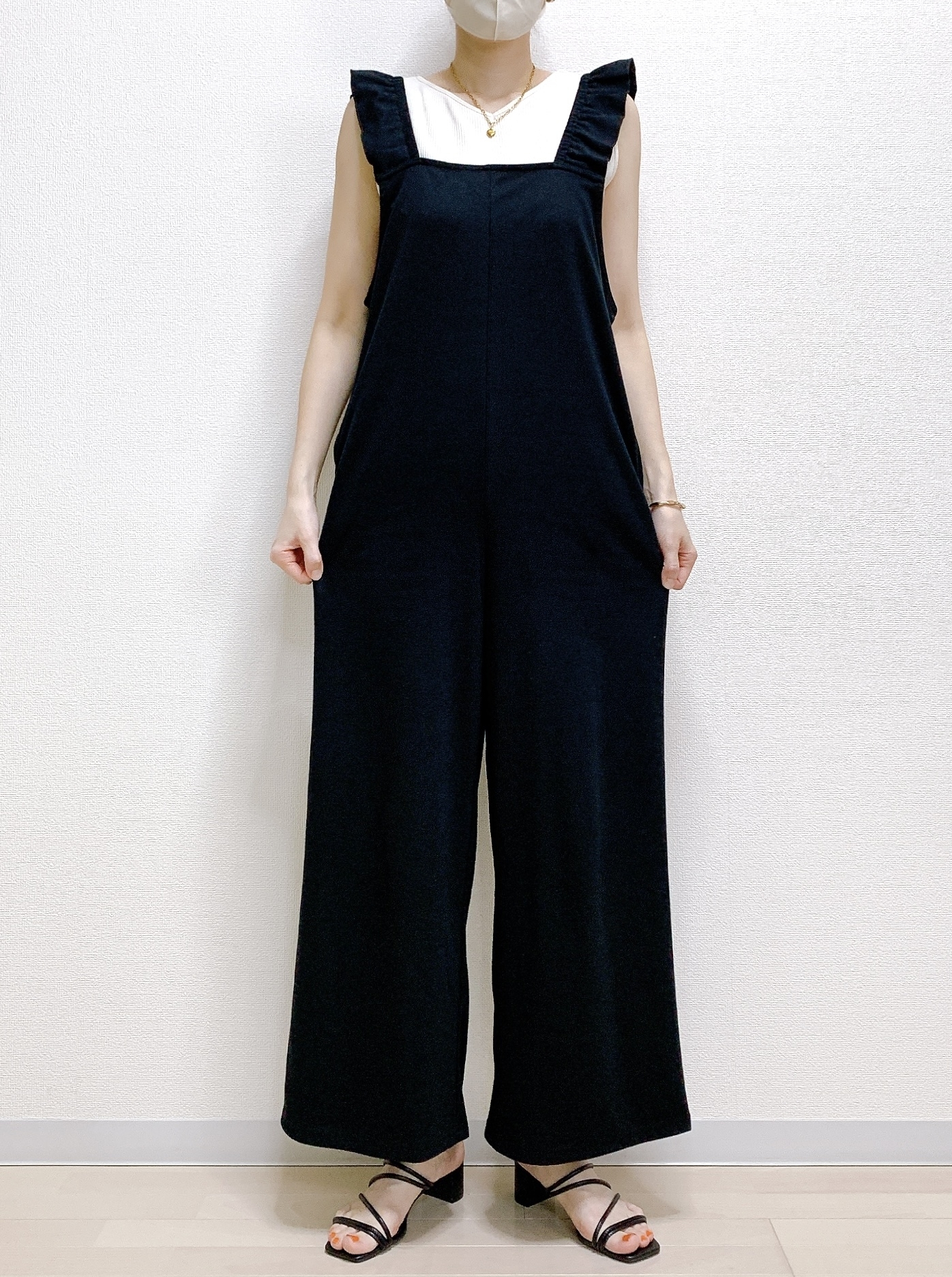 しまむらのおすすめのレディースアイテム「レディース サロペット（みきっぺ）」