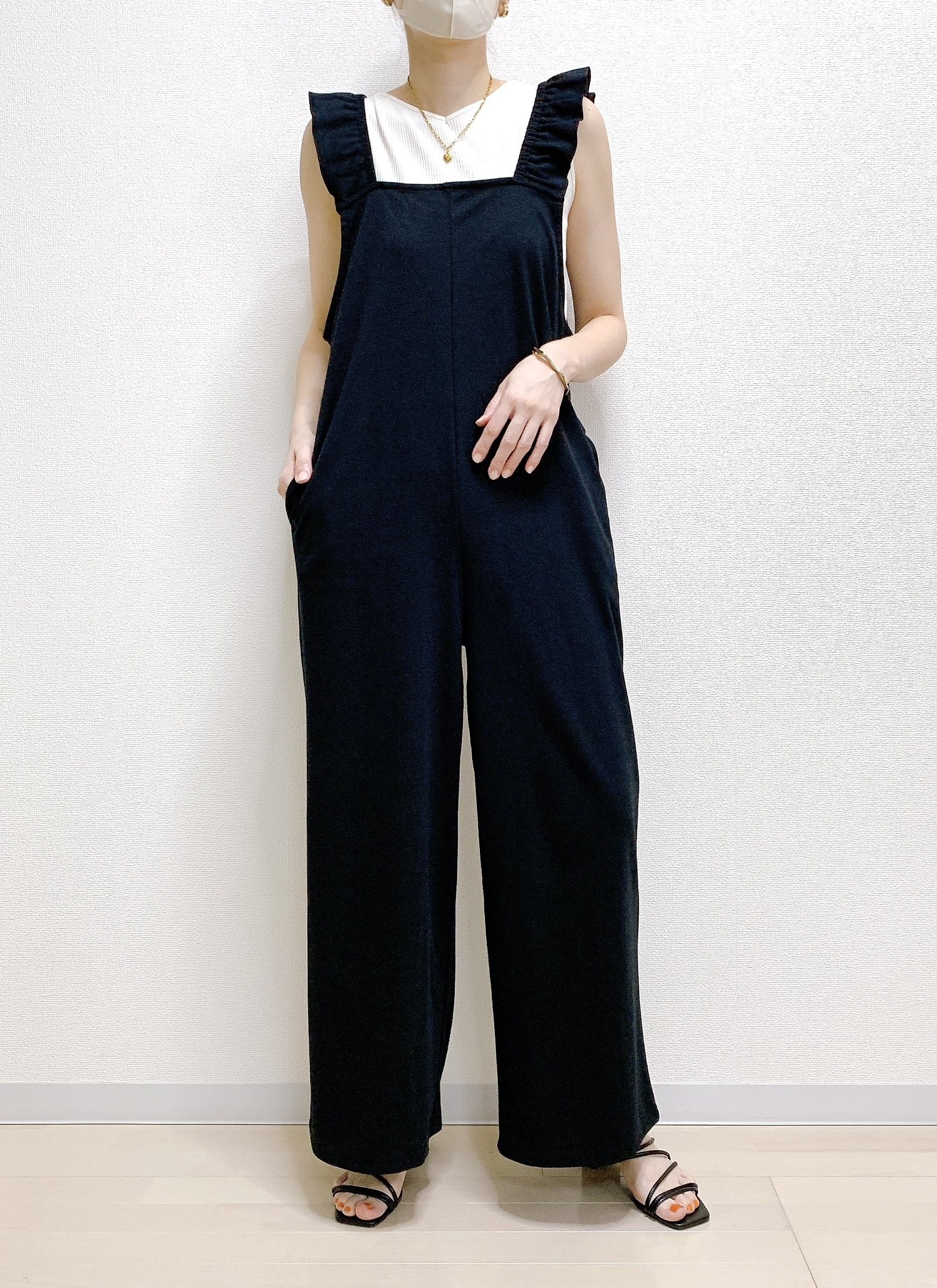 しまむらのおすすめのレディースアイテム「レディース サロペット（みきっぺ）」