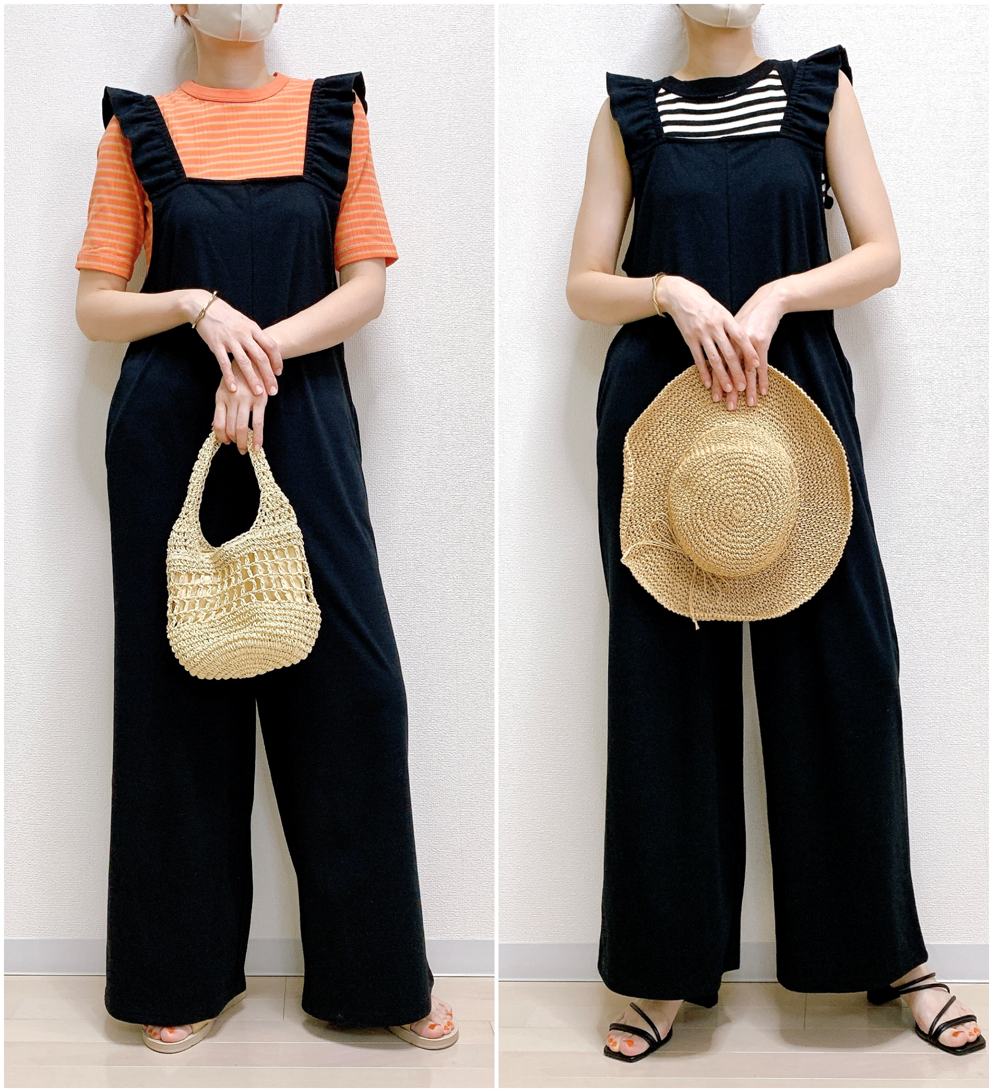 しまむらのおすすめのレディースアイテム「レディース サロペット（みきっぺ）」