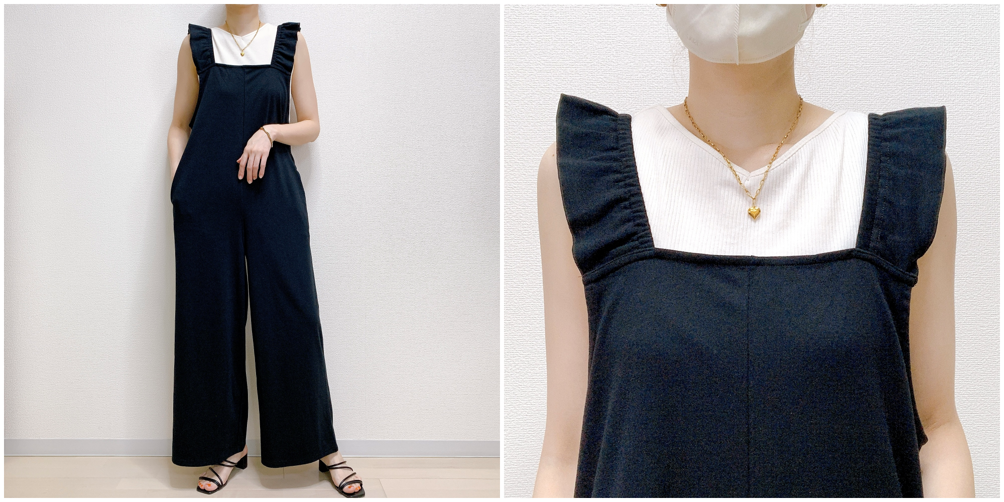 しまむらのおすすめのレディースアイテム「レディース サロペット（みきっぺ）」