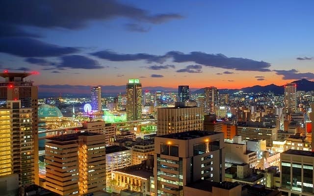 神戸の夕暮れ　photoAC