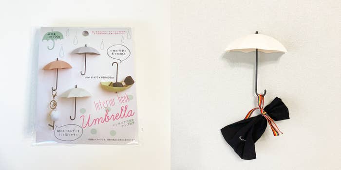 Seria（セリア）のインテリア雑貨「インテリアフックアンブレラ」