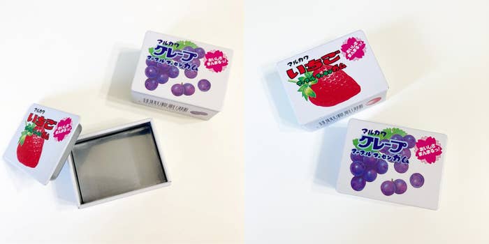 Seria(セリア)のレトロアイテム「缶ケース マーブルフーセンガム」