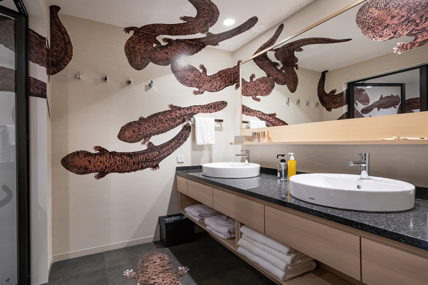 オオサンショウウオの壁紙ステッカー