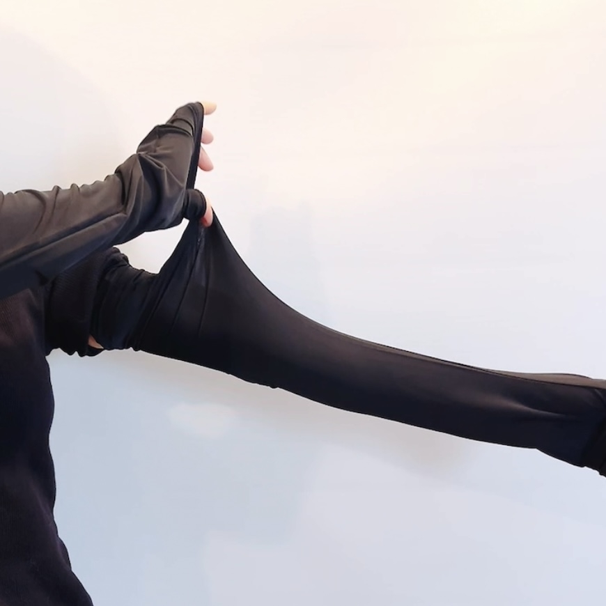 しまむらのオススメのグッズ「CLPACユビツキムジ」