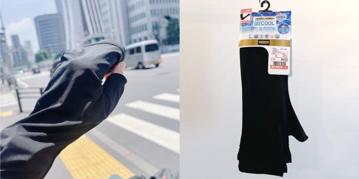 しまむらのオススメのグッズ「CLPACユビツキムジ」