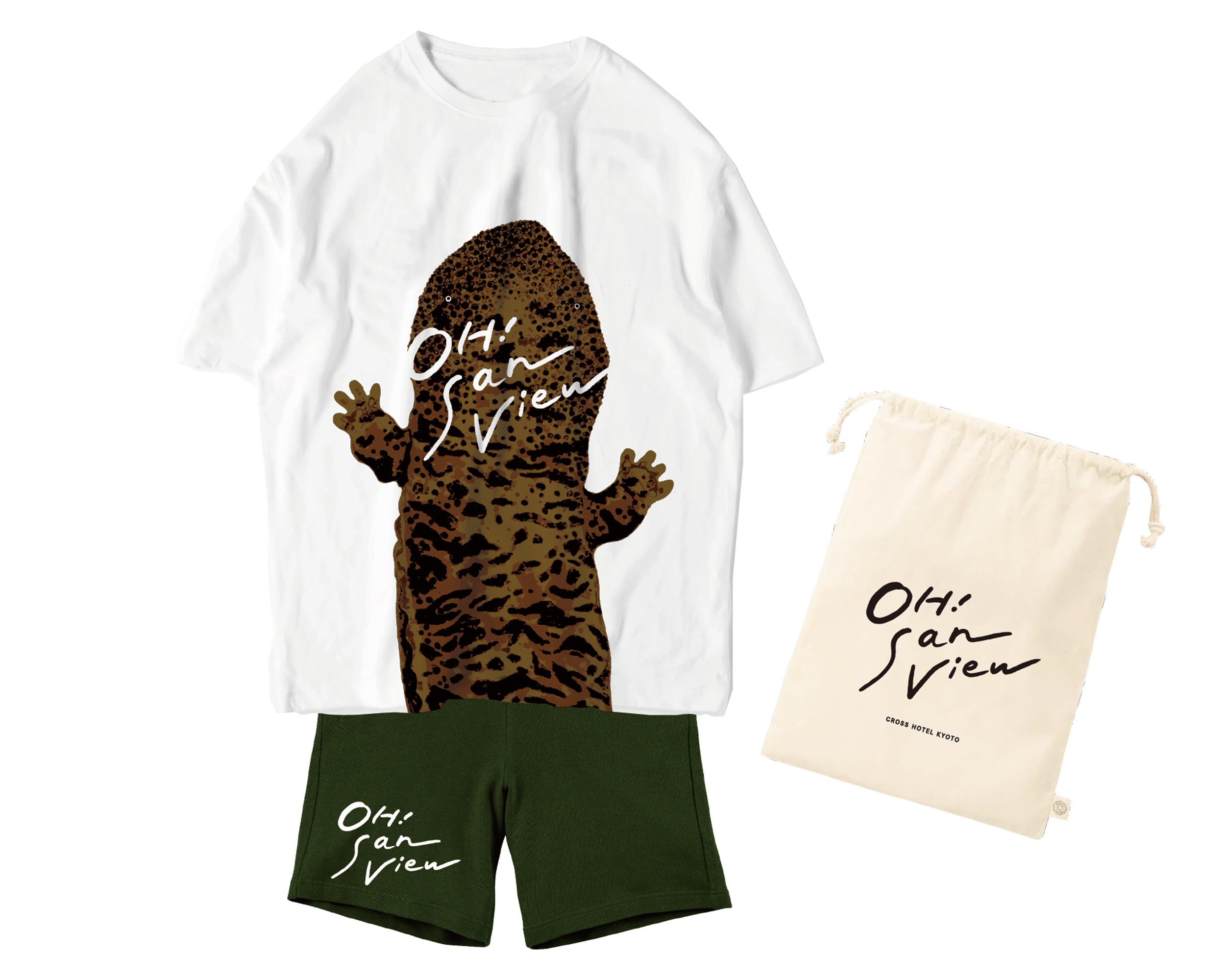 オオサンショウウオのオリジナルグッズ