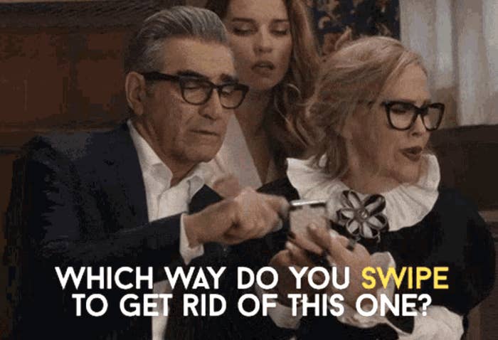 Eugene Levy, Catherine O'Hara, and Annie Murphy in &quot;Schitt's Creek&quot;