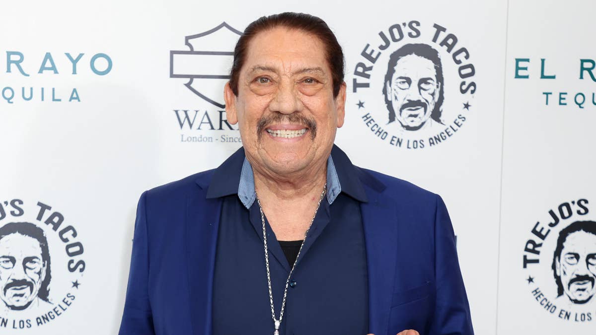 Trejo was knocked down but quickly got back to his feet to deal with whoever hit him with a water balloon.