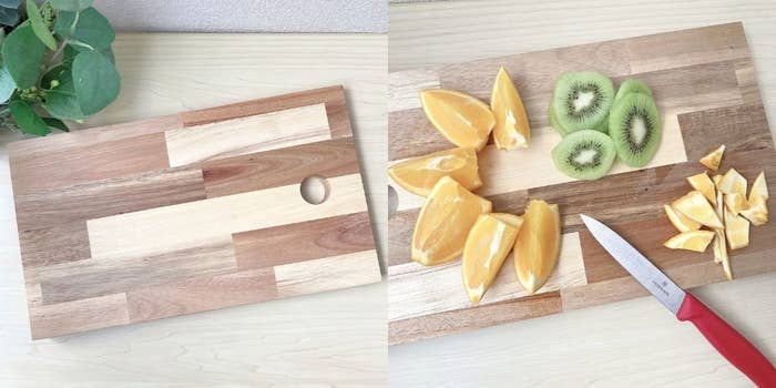 イケアのおすすめグッズ「SKOGSTA スコグスタ まな板」