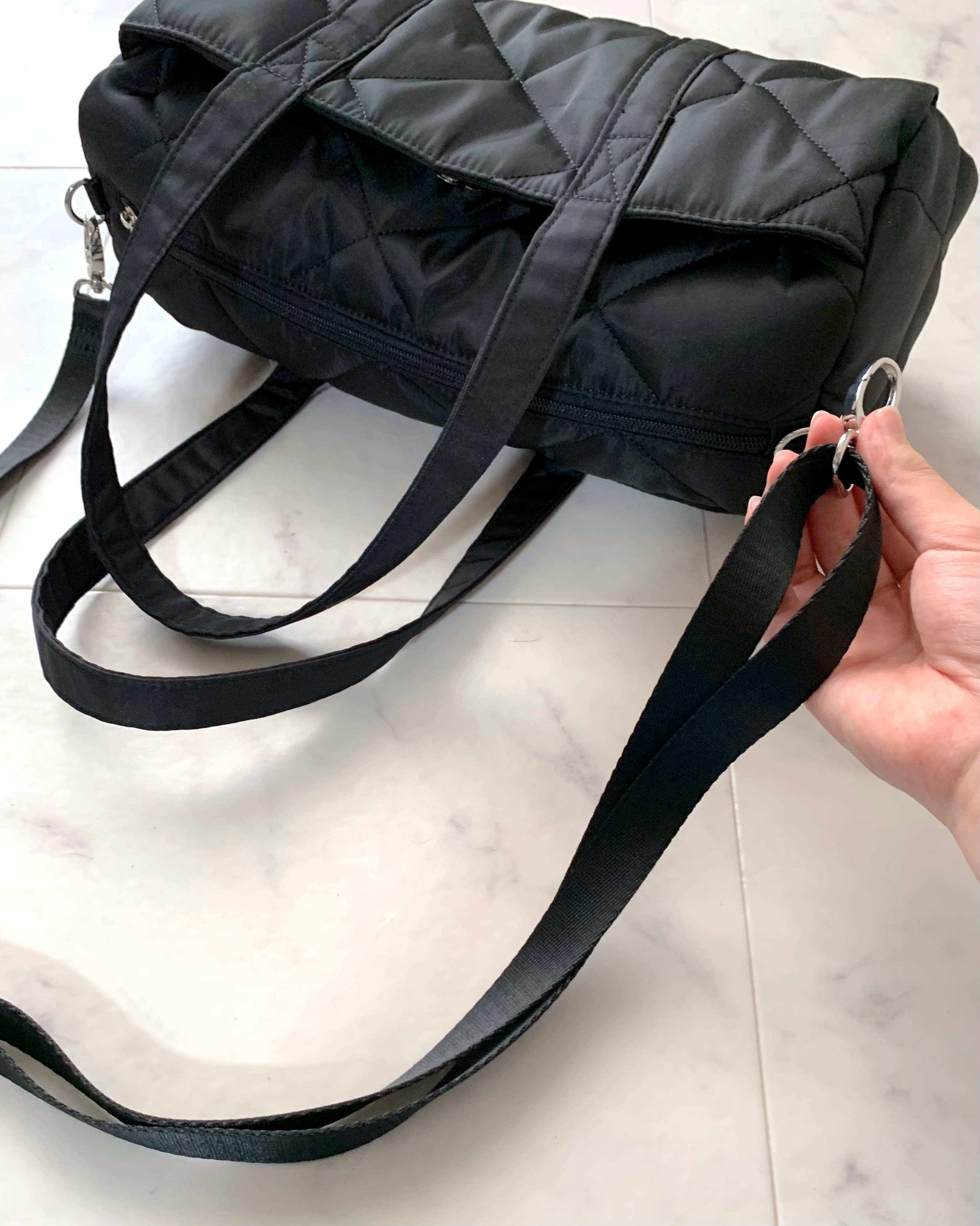 しまむらのおすすめファッションアイテム「SN＊ロール2WAYボストン」