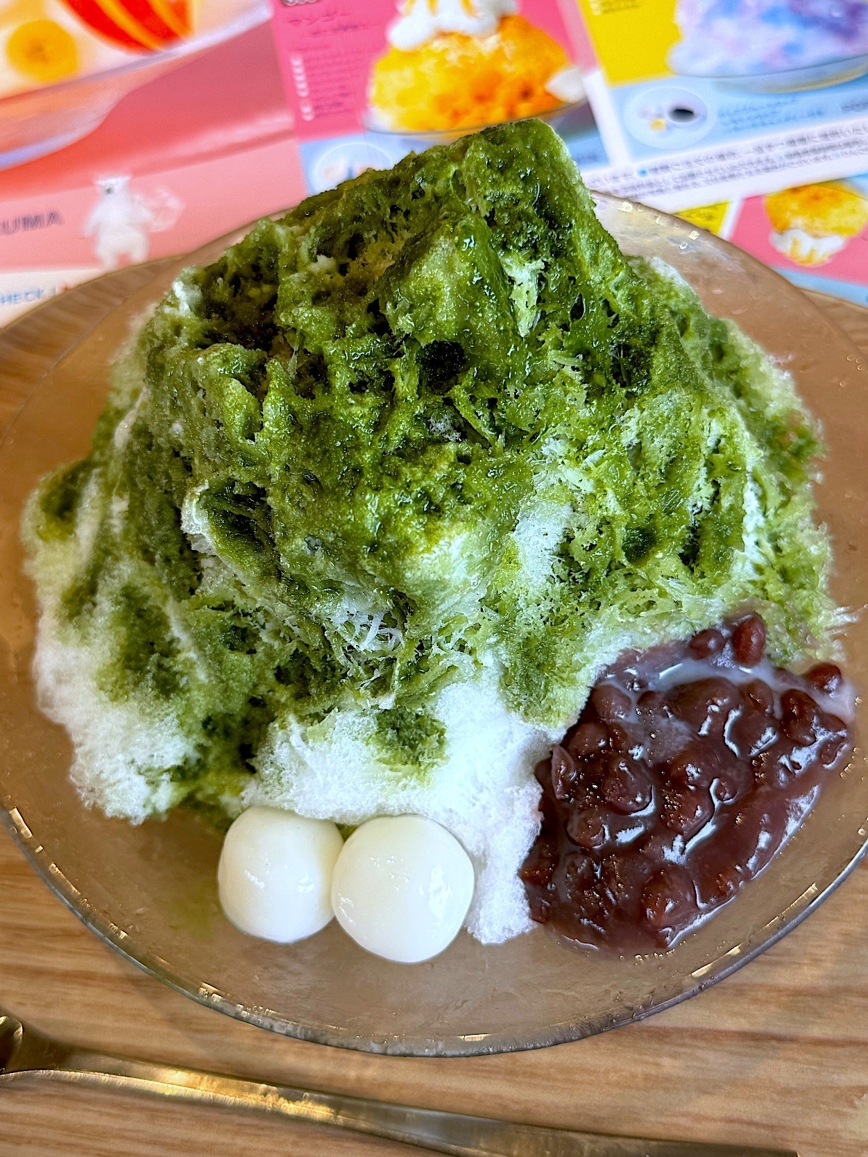 COCO'S(ココス)のおすすめスイーツ「純氷ふわふわかき氷 宇治金時」