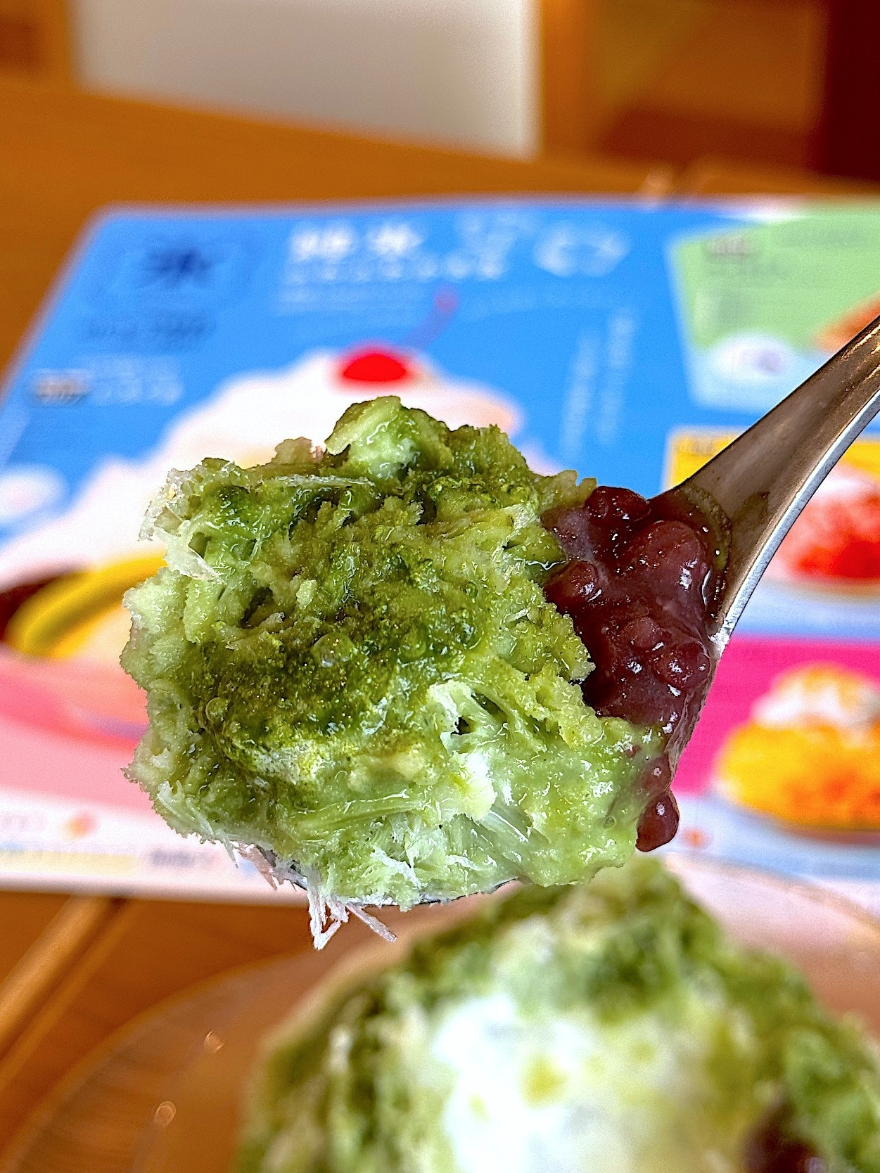 COCO'S(ココス)のおすすめスイーツ「純氷ふわふわかき氷 宇治金時」