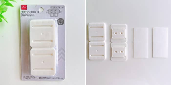 DAISO(ダイソー)のおすすめ便利グッズ「電源タップ固定器」