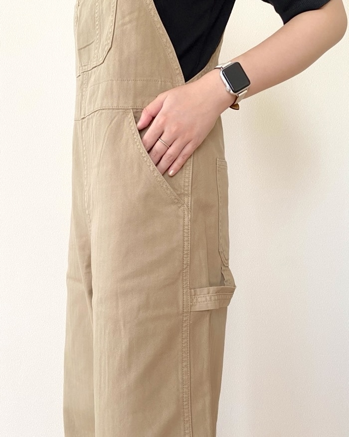 GU(ジーユー)のおすすめファッションアイテム「ペインターオーバーオール+E」