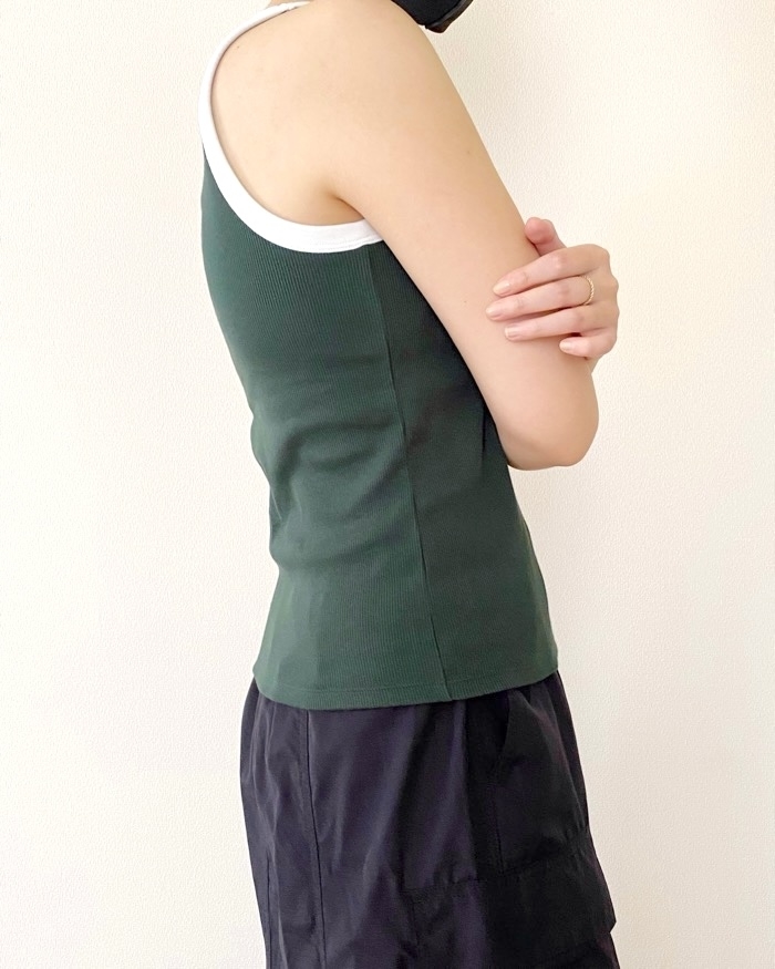 UNIQLO(ユニクロ)のおすすめファッションアイテム「アメリカンスリーブブラタンクトップ」