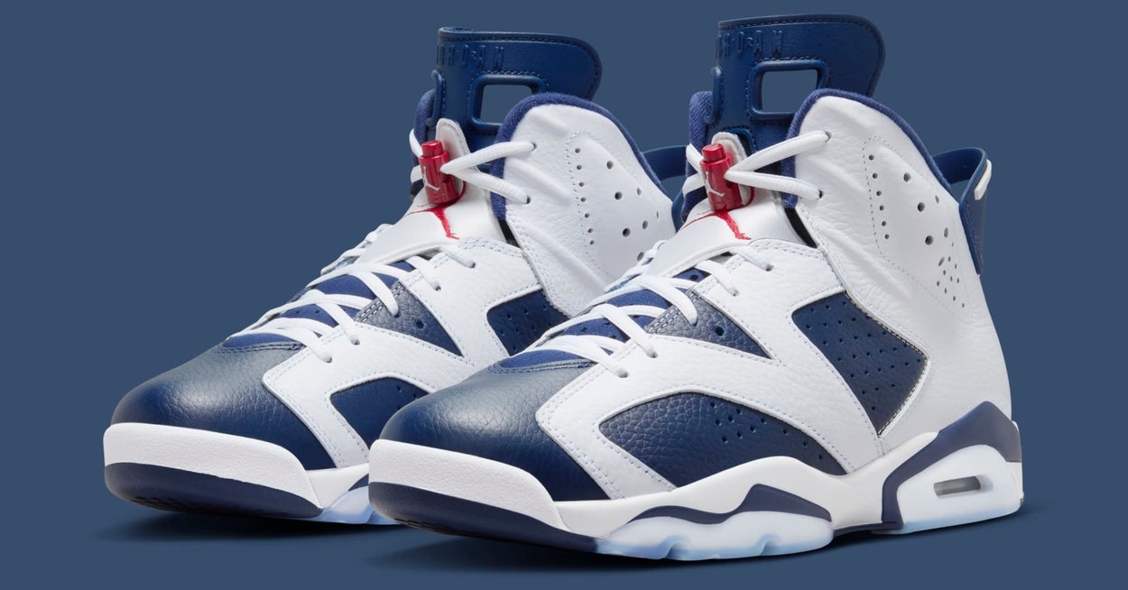 Official Look at This Year's 'Olympic' Air Jordan 6
