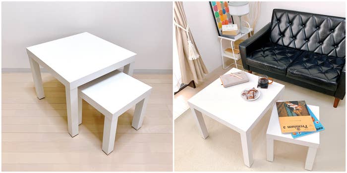 IKEA イケア ラック ネストテーブル 2点セット イケア】2点セットで2098円ってすごい!コスパ最強の「万能