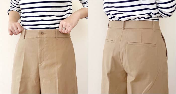 ユニクロのおすすめボトムス「ワイドチノパンツ」