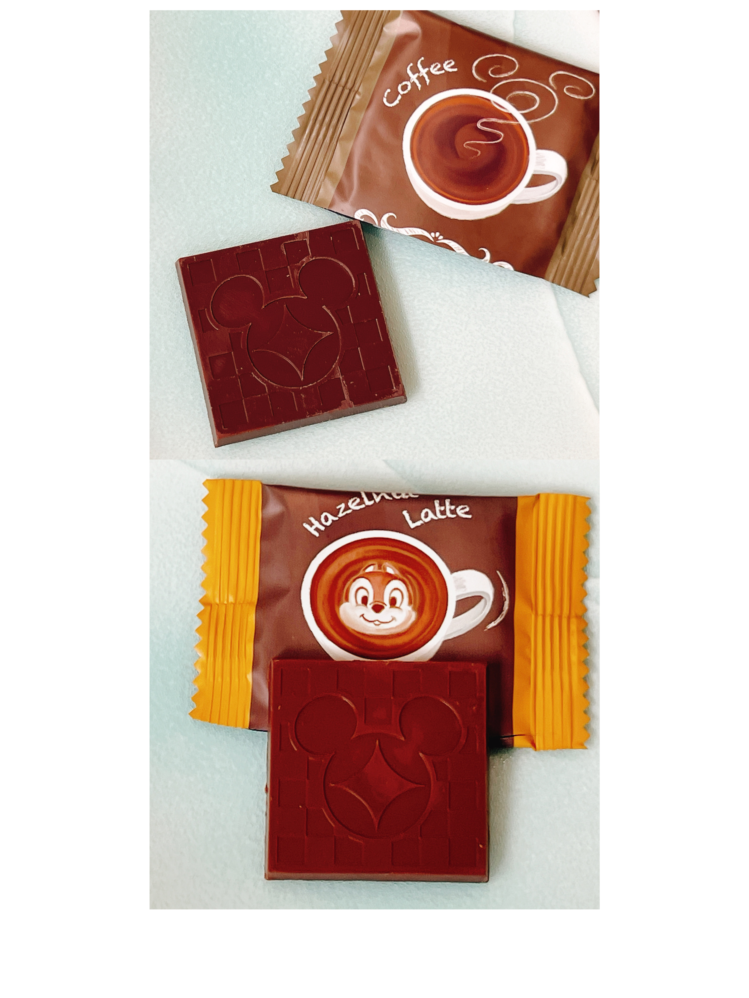 東京ディズニーランドのおすすめお土産「チョコレート 紙箱 ミッキーマウスと仲間たち」