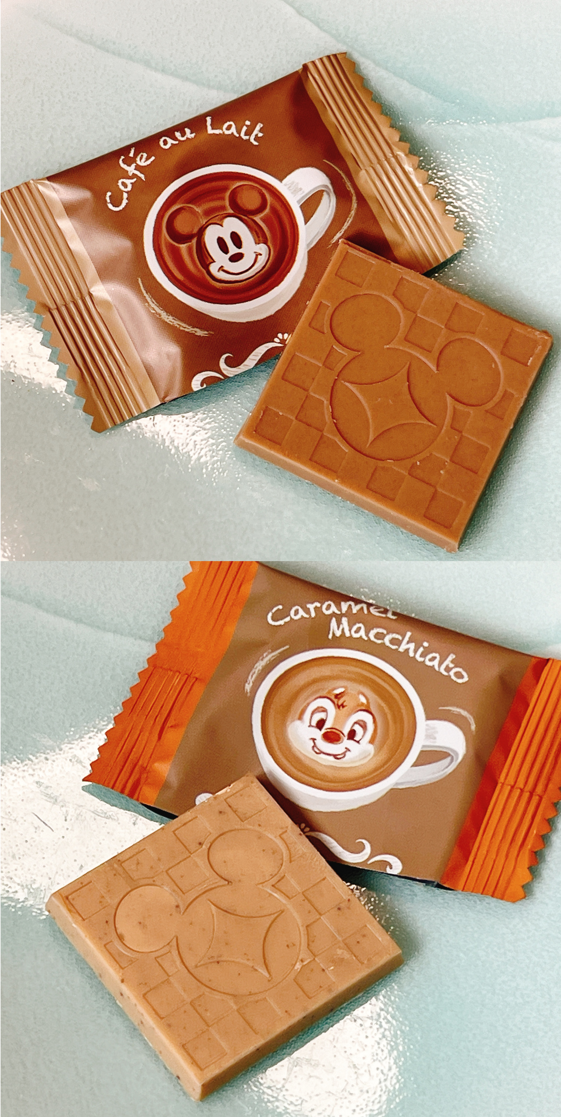 東京ディズニーランドのおすすめお土産「チョコレート 紙箱 ミッキーマウスと仲間たち」