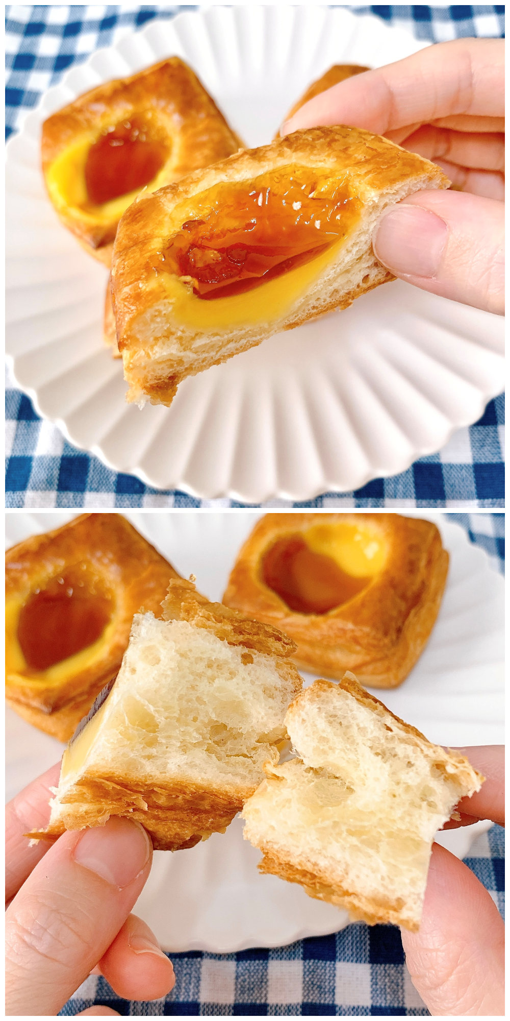 ファミリーマートのおすすめスイーツ『プリン風味のカスタードデニッシュ』