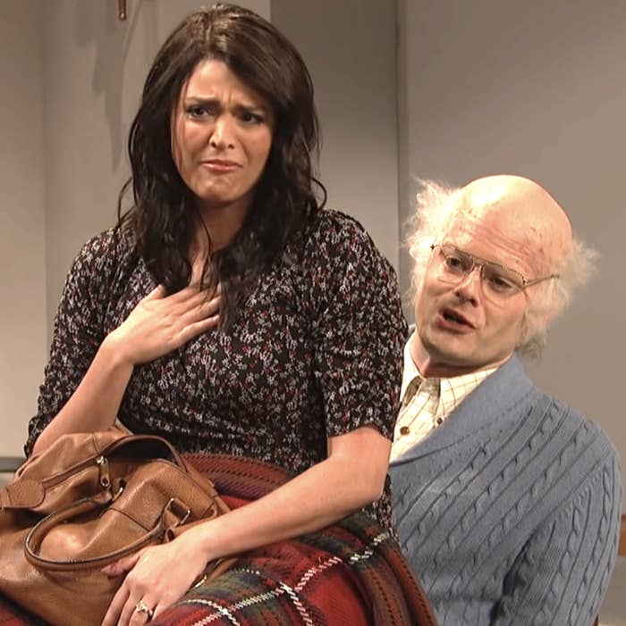 Cecily Strong and Bill Hader on &quot;SNL&quot;